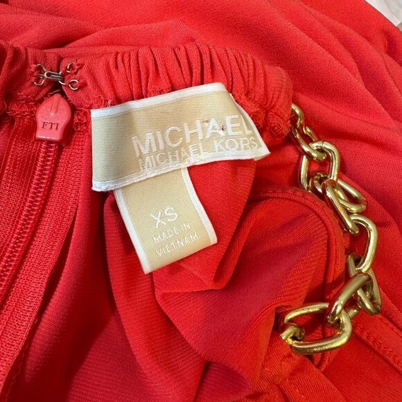 Michael Michael Kors Halter Neck Chain Link Sleeveless Top XS‎ - Picture 4 of 5